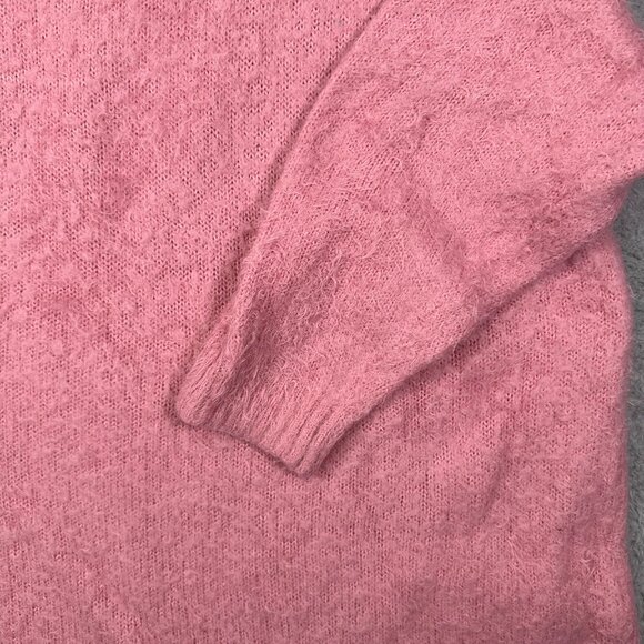 Joe Boxer Turtleneck Sweater Pink Plus Size Womens 2X - Picture 6 of 11